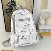 Schoolbag Japanese backpack simple large capacity national style foreign style tie-dye schoolbag fourth and sixth grade junior high school students 