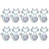 10PCS Paper Clip Animal Colorful Cat‑Shape Creative Portable for Office Home File Notebook