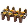 MOC Building Blocks Toys Medieval Table Furniture Series Model Creative Decoration DIY Assembled Toys Holiday Gifts for All