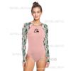 Womens Quick-Dry UV Protection Digital Print Wetsuit Snorkeling Surfing Swimming Water Sports