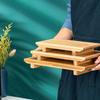 Bamboo Sushi Board Japanese And Korean Cuisine Rectangular Sushi Tray Serving Plate Cooking Sashimi Tableware Wood Platter Board
