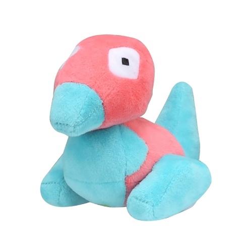 [Pokemon] Official Pokemon Center Porygon Pokemon Fit Plush Doll