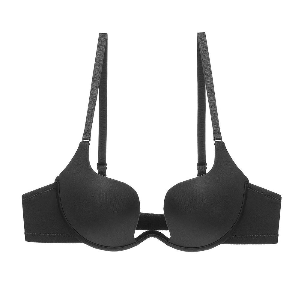 European & American Deep V Halter Invisible Backless Bra