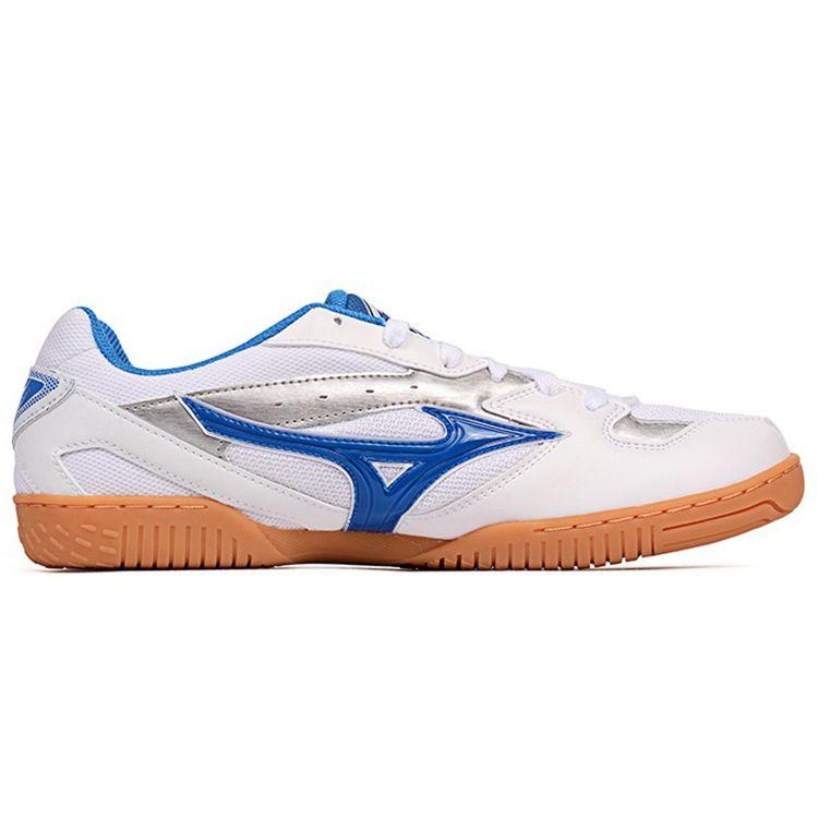 Mizuno Crossmatch Plio RX 4 Comfortable Sports Breathable Lightweight Low-Top Training Shoes Unisex Sneakers White Blue 81GA183028