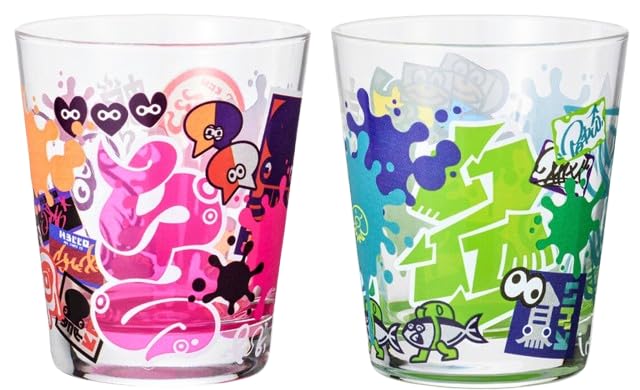 

Set of 2 glasses Splatoon SQUID or OCTO limited edition goods