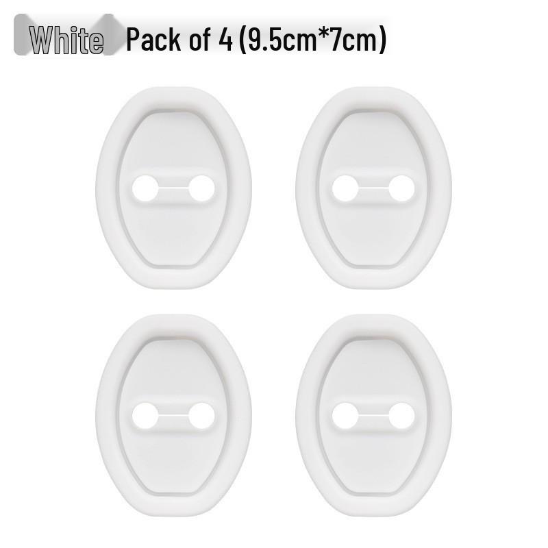 Universal Silicone Car Door Lock Protector & Shock Absorbing Sticker