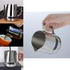 600ml Stainless Steel Milk Frothing Pitcher With Temperature Indicator For Coffee Shops