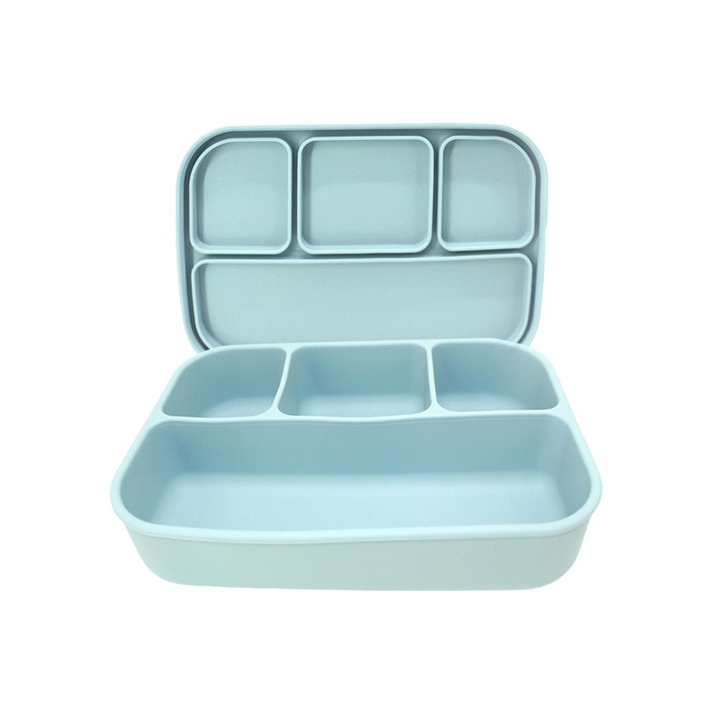 Silikon Mikrowellen-Heiz-Mittagessensbox, Lebensmittelechte Silikon-Aufbewahrungsbehälter, Mikrowellengeeignete Lebensmittelbehälter