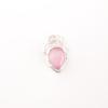 Pink Cat's Eye Gemstone 925 Sterling Silver Jewelry Handmade Pink Stone Pendant PP-56-36