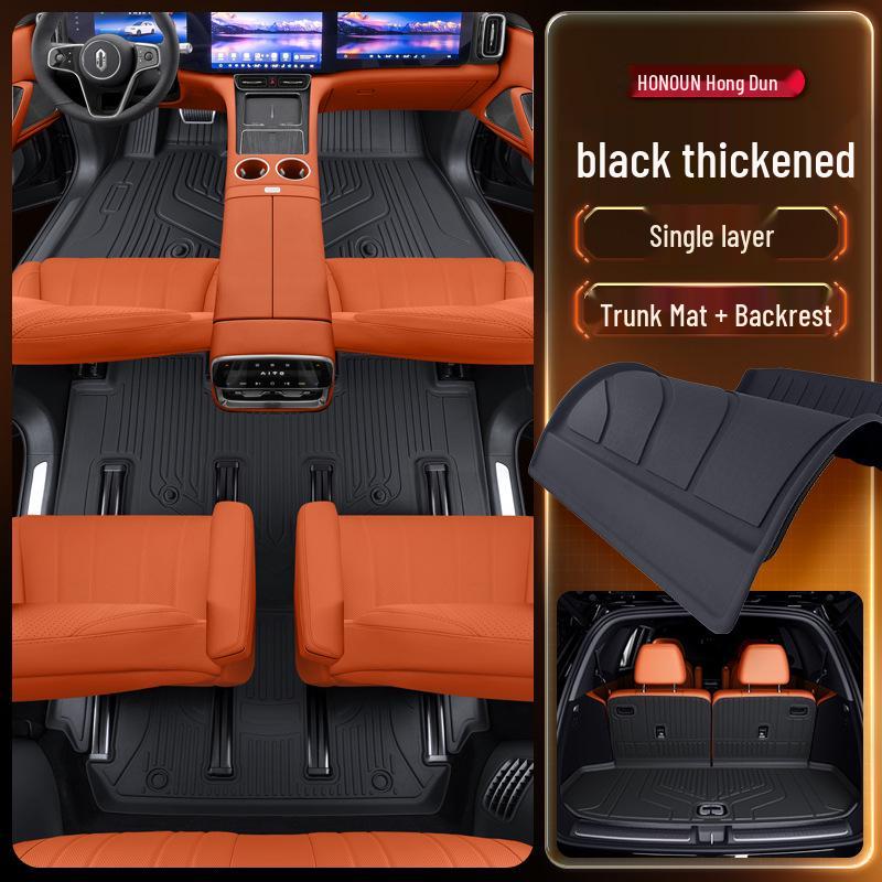 AITO M8 TPE Floor Mats Set for 2025 Huawei Model - Fits 5/6-Seater