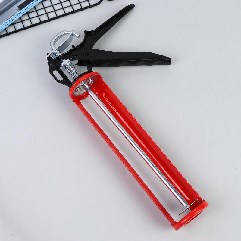 Pistola per Colla per Vetro 360° Rotante Multifunzione Pistole Manuali per Stuccatura Sigillanti Adesivi Per Porte e Finestre Riempimento in Silicone Utensili a Mano