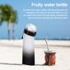 650ml Fruity Water Bottle with 7 Flavors Drinking Bottles for Outdoor Fitness Flavor Travel Mug for School