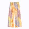 Women's Sleepy Pants Summer Printed Loose Wide Leg Pants Mom Cotton Home Casual Pants