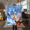 1PC Vegito  Print Flannel Blanket, High Quality All Seasons, Home Decor, Warmth and Comfort, Perfect for Christmas Gifts