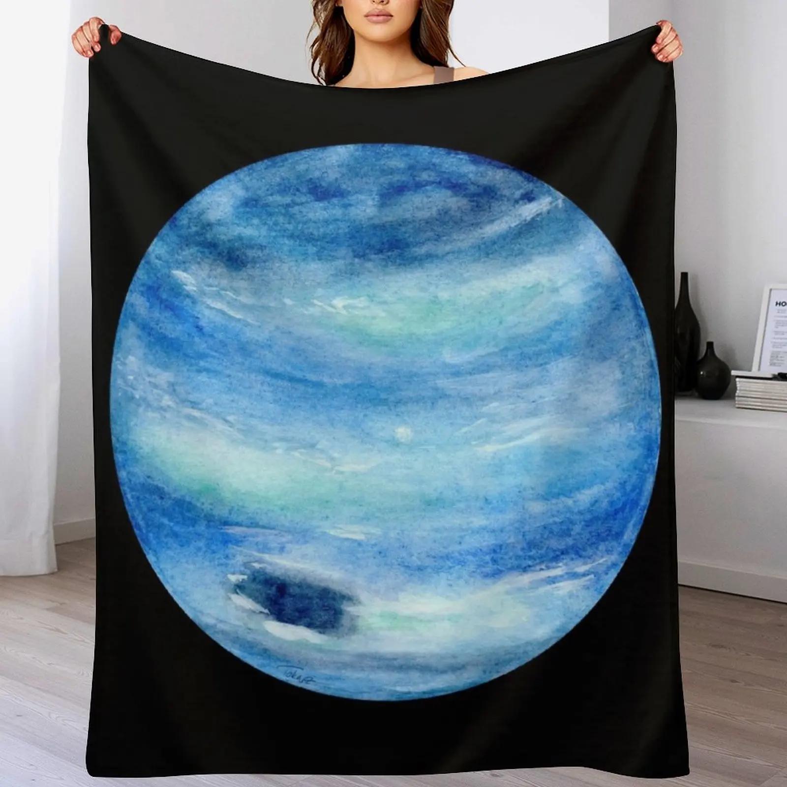 Neptune Planet Series 2018 Throw Blanket Soft Cozy Blanket for Pet Kids Adults 102x76cm(40x30in)