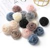 3/5Pcs Chiffon Artificial Flowers Heads 5CM Fake Flower for Home Decor Wedding Decoration Bridal Clothing Crafts Gifts Accessory