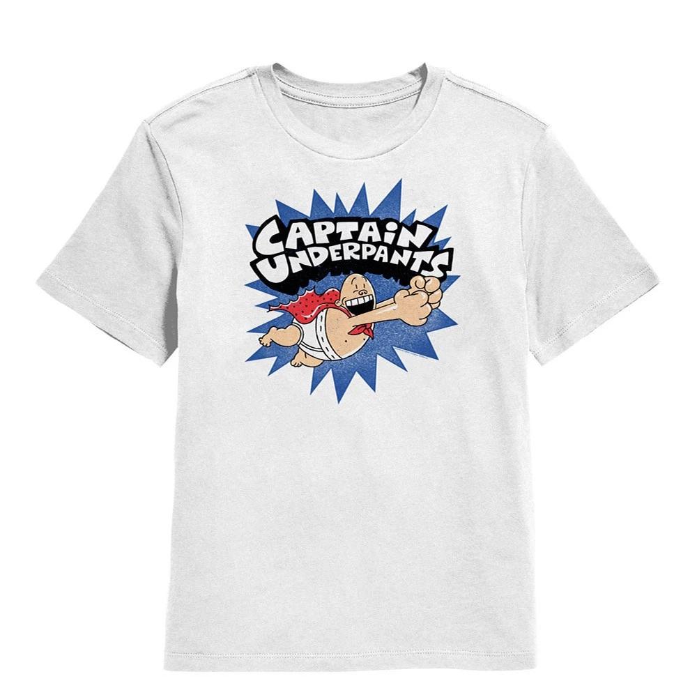 

Captain Underpants Flying Comic Movie TV Book Youth T Shirt 110