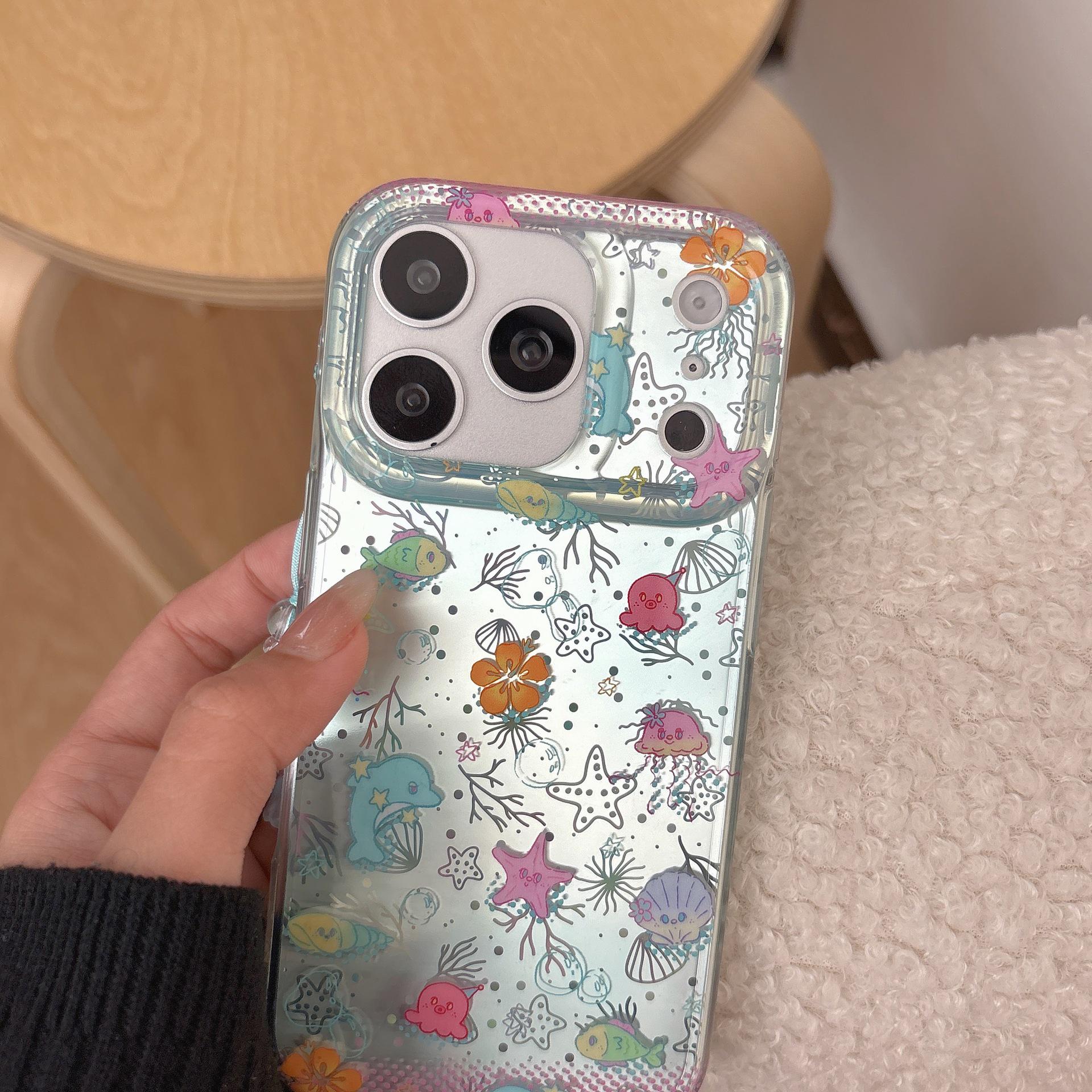 

Marine Animals iPhone 17 Pro Max Chain Case for Women iPhone 17
