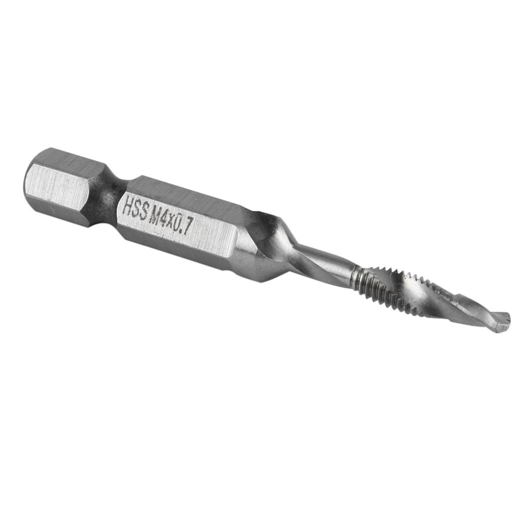 M8 HSS 1/4" Hex Shank Drill & Tap Taper Drill Bits Power Tool Part