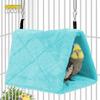 Winter Haustier Vogel Papagei Käfige Warme Plüsch Hängematte Hütte Zelt Bett Hängende Höhle zum Schlafen und Brüten Vogel Zubehör