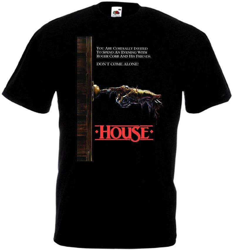 House V1 T Shirt Black Horror Movie Poster All Sizes