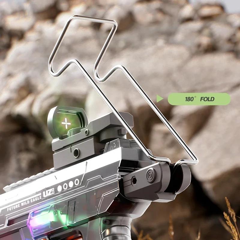 High Pressure UZI Style Water Gun Toy 1000ML Outdoor Pool Beach Summer Water Fight Games for Kids Adults