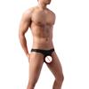 Sexy Underwear Men Passion T-back Perspective Gauze Hole Underpant Sexy Lingerie  Men Underwear Solid Sexy Lingerie