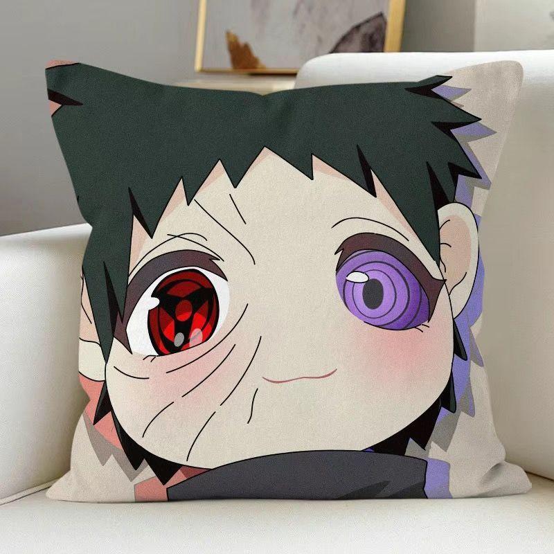 Naruto Anime Charakter Kissenbezug: Bezaubernde Designs für Fans! Anime-Accessoires und Dekorationsgeschenke