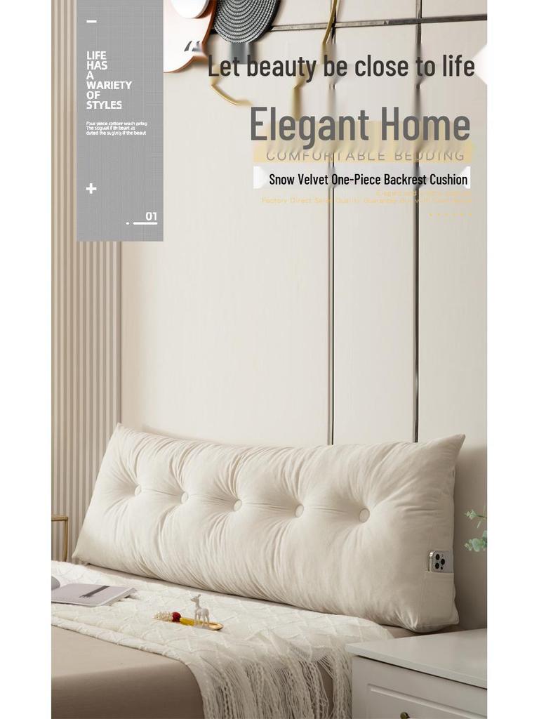 Dreieckiges Kopfteilkissen für Bett und Studentenwohnheim - Weiche Tatami-Rückenlehne