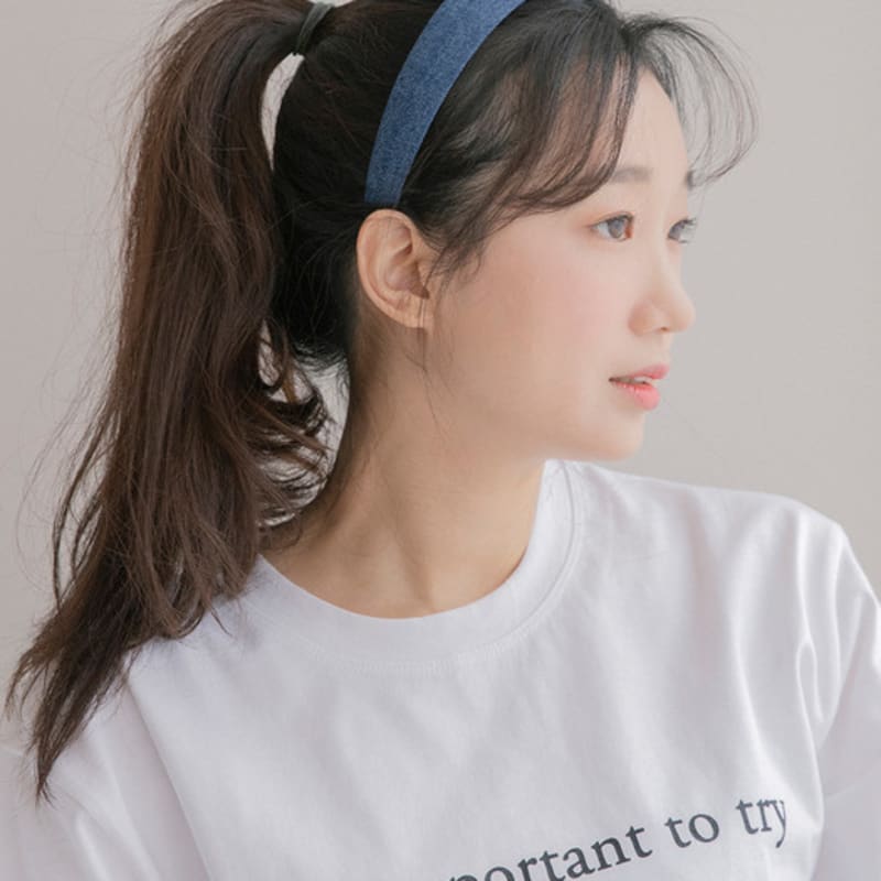 

Primaute ДЖИНСОВАЯ ПОВЯЗКА НА ГОЛОВУ_L SKY BLUE (PRH020-SBL)