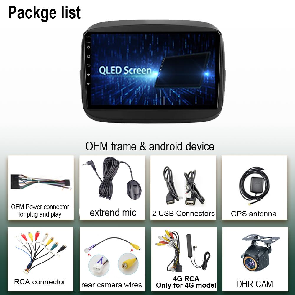 For Fiat Mobi 2016 - 2022 Carplay HDR  Cam BT WIFI Car Radio Multimedia Video Player Navigation GPS Android 13 No 2din 2DIN DVD