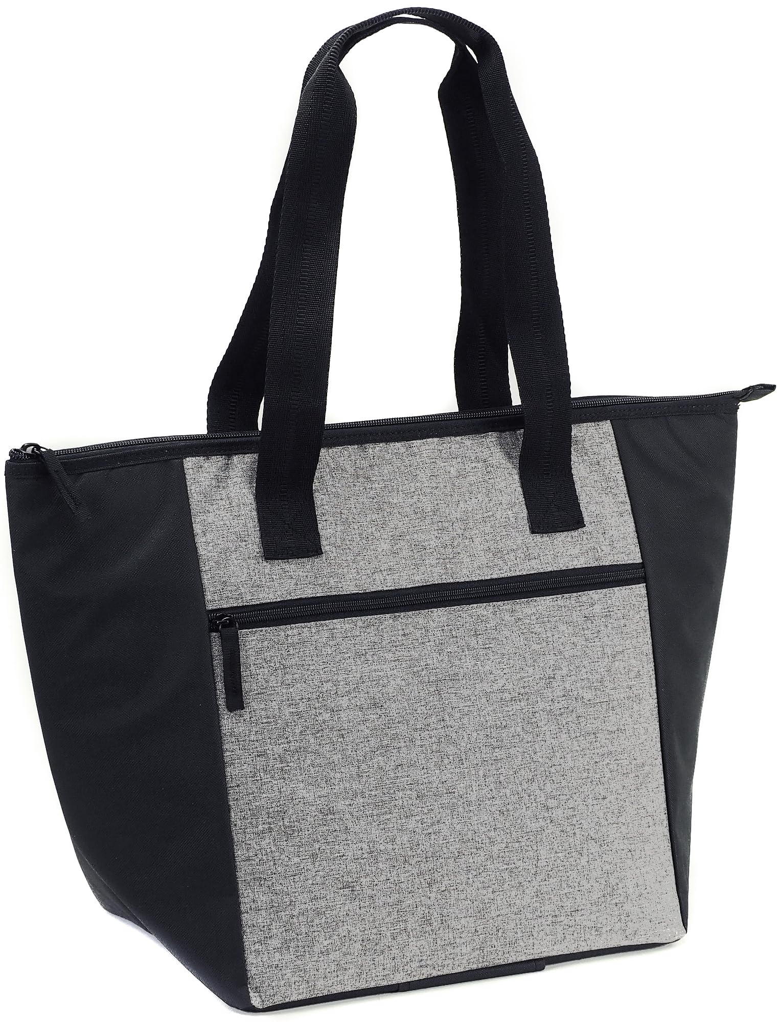 

Черная сумка-тоут Eco Cold Cooler Shopping Lunch Folding Shopping Zipper Cold Heat поставляется с Will Not Free Durable [Bliss Leather] Bag, Bag, Bag, Bag, чёрный