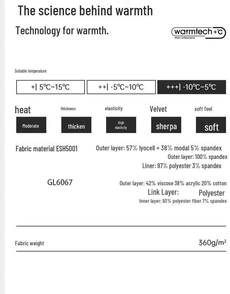 Hengyuanxiang Men's De Rong Thickened Thermal Underwear Set
