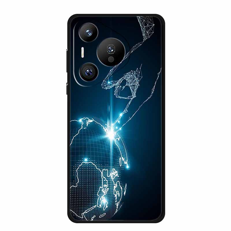 For Honor 400 Pro Case Honor400 Pro Coque Shockproof Black Silicone TPU Soft Back Cover For Honor 400 Pro Phone Cases 400Pro Bag