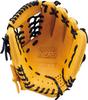 ZETT Youth Baseball Softball Ground Hero True Yellow BJGB76545F Glove, All-Around, Left-Handed Throw, (5400), Size M,