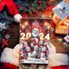 Christmas Calendar Advent Blind Box Toy Cute Snowman Decorative Pendant Acrylic