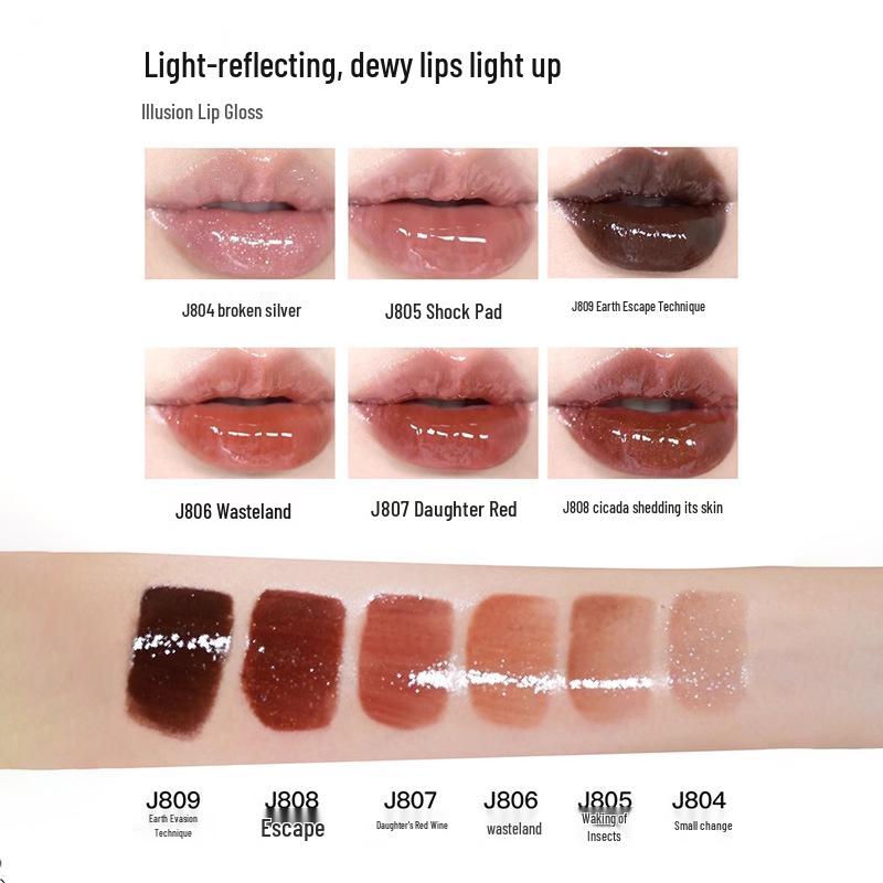 Girlcult Phantom Mirror Water Light Lip Gloss – Materia Medica Series Miaojiang Witch Edition.