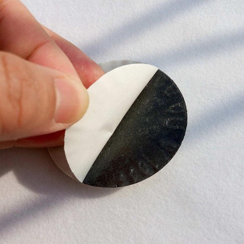 Elegant 4 Stück 56mm Auto Radnabenkappen Emblem Aufkleber für Ford Schwarz und Blau