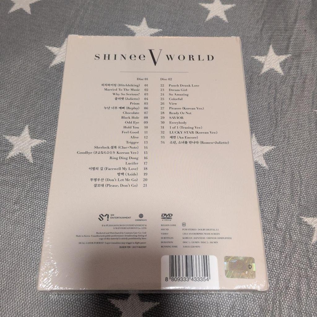 [GEBRAUCHT] SHINee WORLD V DVD Seoul Konzert
