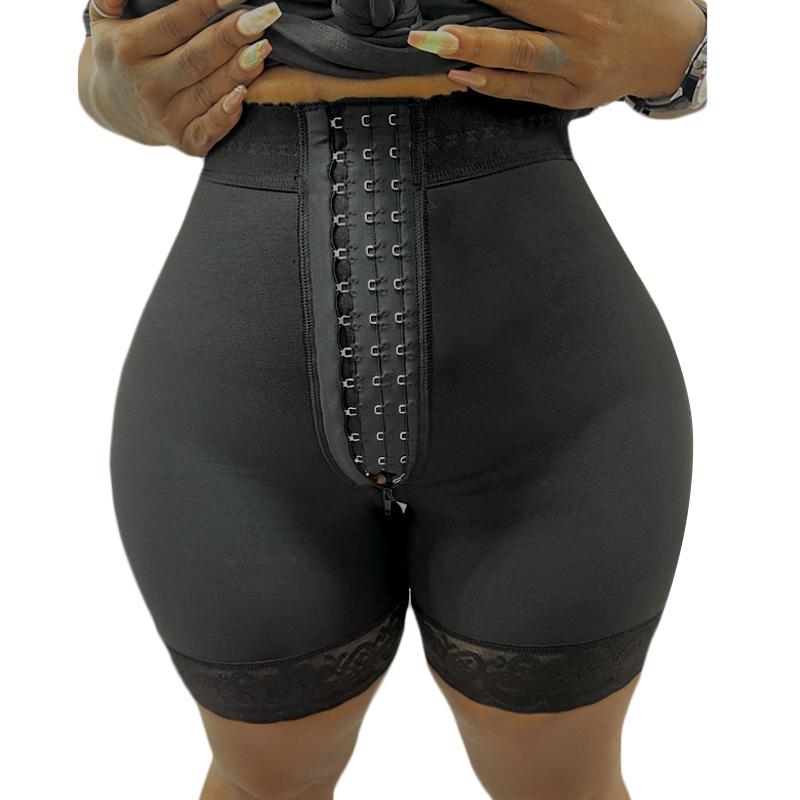 High-Waist European and American Body Shaping Corset for Hip Lift and Abdomen Control