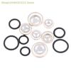 petite10Pcs Motorcycle Brake Master Cylinder Sight Glass Kit Oil Window for Hydraulic Brake Reservoir Quick Fix and Repairing