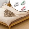 6 Pcs/set Non-slip Duvet Quilt Clips Plastic Blankets Fastener Clip Bed Cover Duvet Sheet Fixer Homeware Creative Quilt Clip