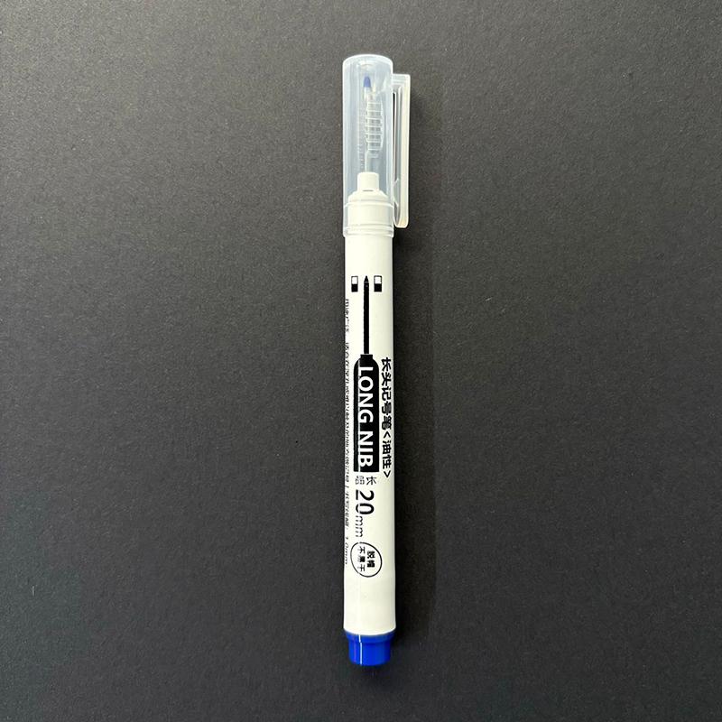 1Pc Long Needle Marker Pen Deep Hole Metal Bathroom Woodworking Tile Screw Deep Hole 20Mm Dash Pen Marker Pen A3