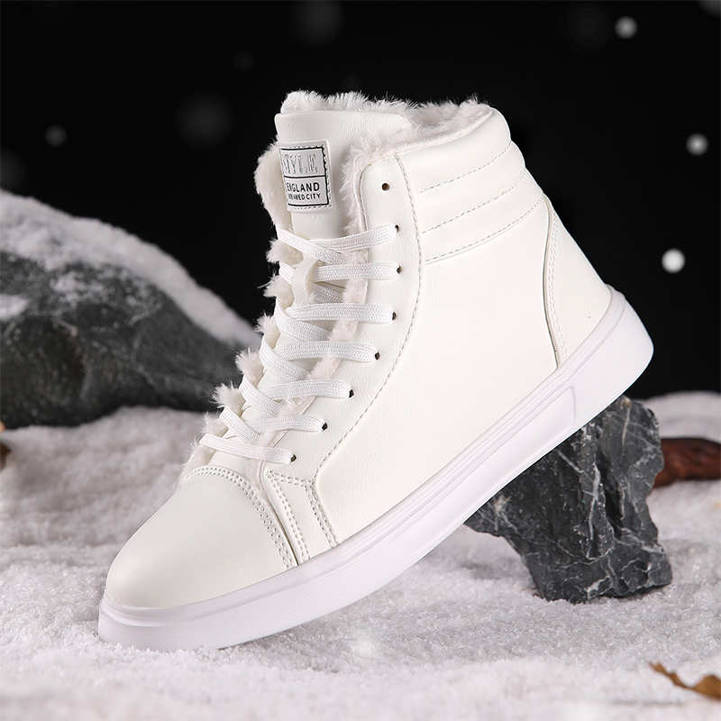 Zapatillas Rojas de Cuero Normal de Caña Alta Botas de Hombre 52 Zapatos Zapatillas de Caña Alta para Hombre Deportivas High-tech Muestras Choes Dropshipping