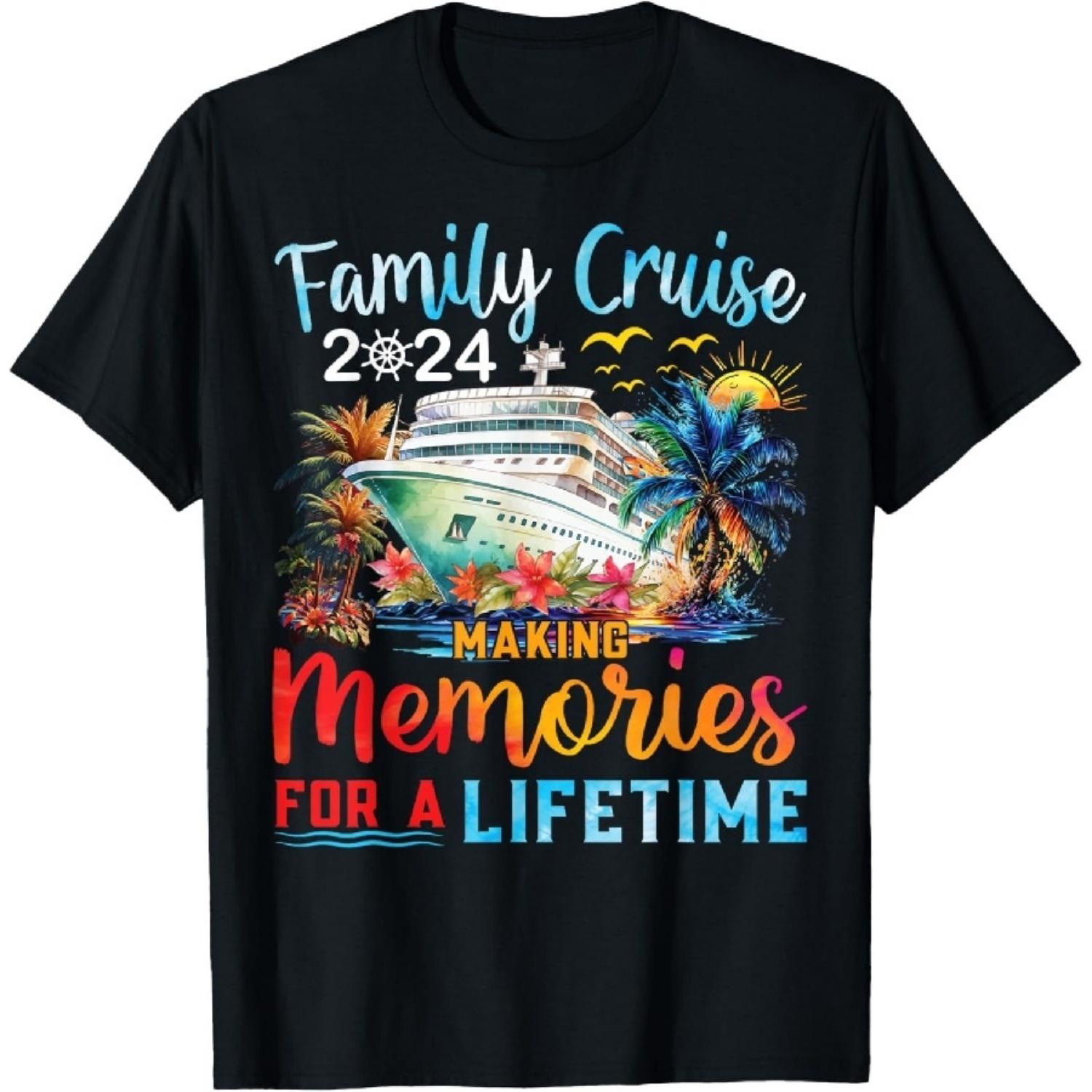 Family Cruise 2024 Family Matching Cruise Vacation Party T-Shirt S