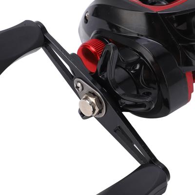 Fishing Reel LK201 Plastic/Aluminum Alloy Black Red Magnetic Brake Standard Right/Left Hand Exquisite Fishing Casting Reel Wheel