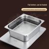Venus 304 Stainless Steel Buffet Food Pan with Lid