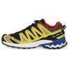 XA Pro 3D V9 Tela Duradera Transpirable Zapatillas Outdoor de Caña Baja Zapatos de Hombre Negro Amarillo 471190