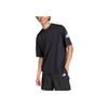 Adidas Essentials Loose Fit 3 Bar Logo T-Shirt Herren Oberteile Schwarz JF3615