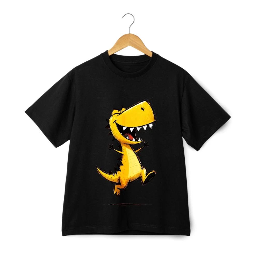 Rottweiler Portrait Print T-Shirt, Dog Lover Casual Tee XXXXL